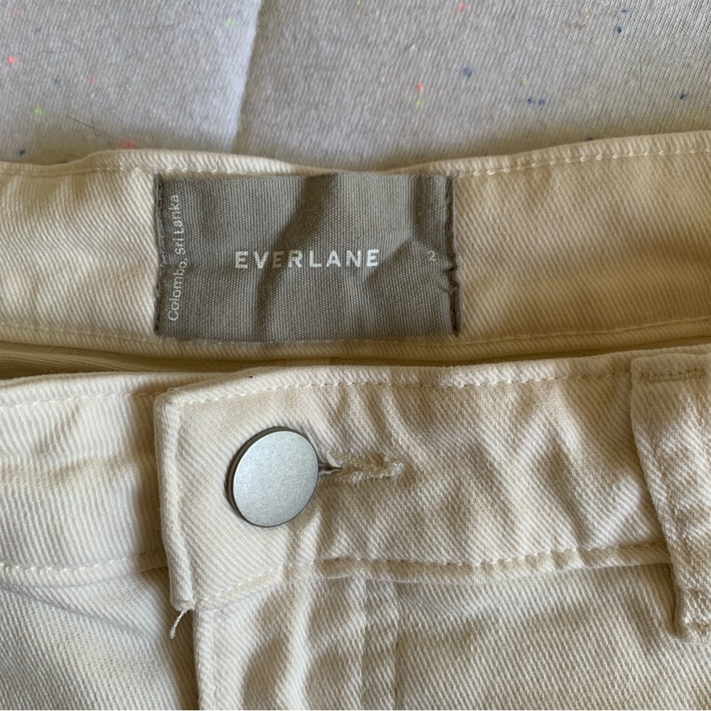 Everlane The Utility Barrel Pants in Bone Size 2 - Picture 10 of 13